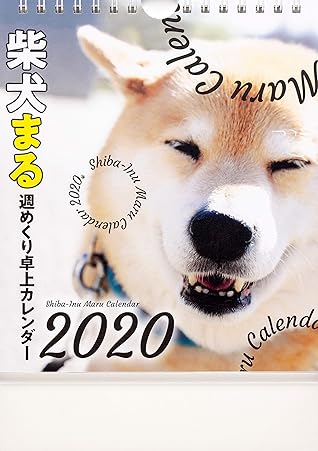 Japanese Calendar Shiba Inu Full Week Turning Desk Calendar By Kadokawa