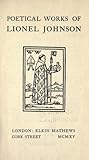 Poetical Works of Lionel Johnson