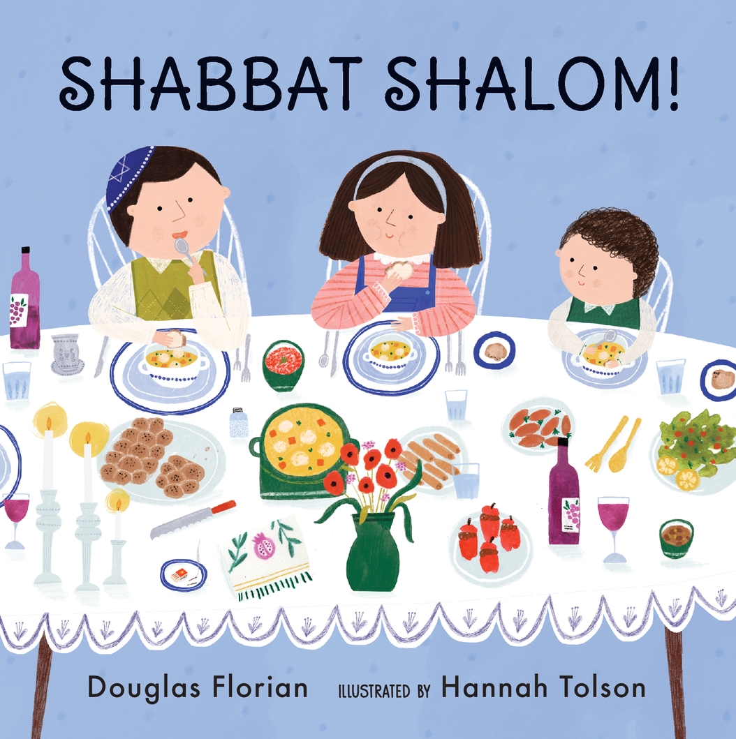 Shabbat Shalom! (Board book)