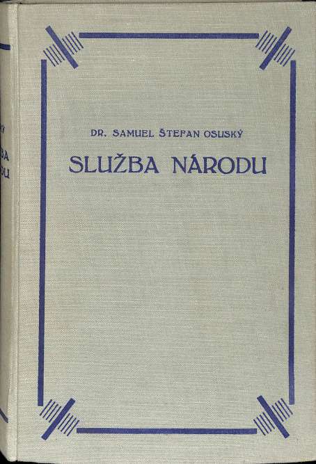 Služba národu