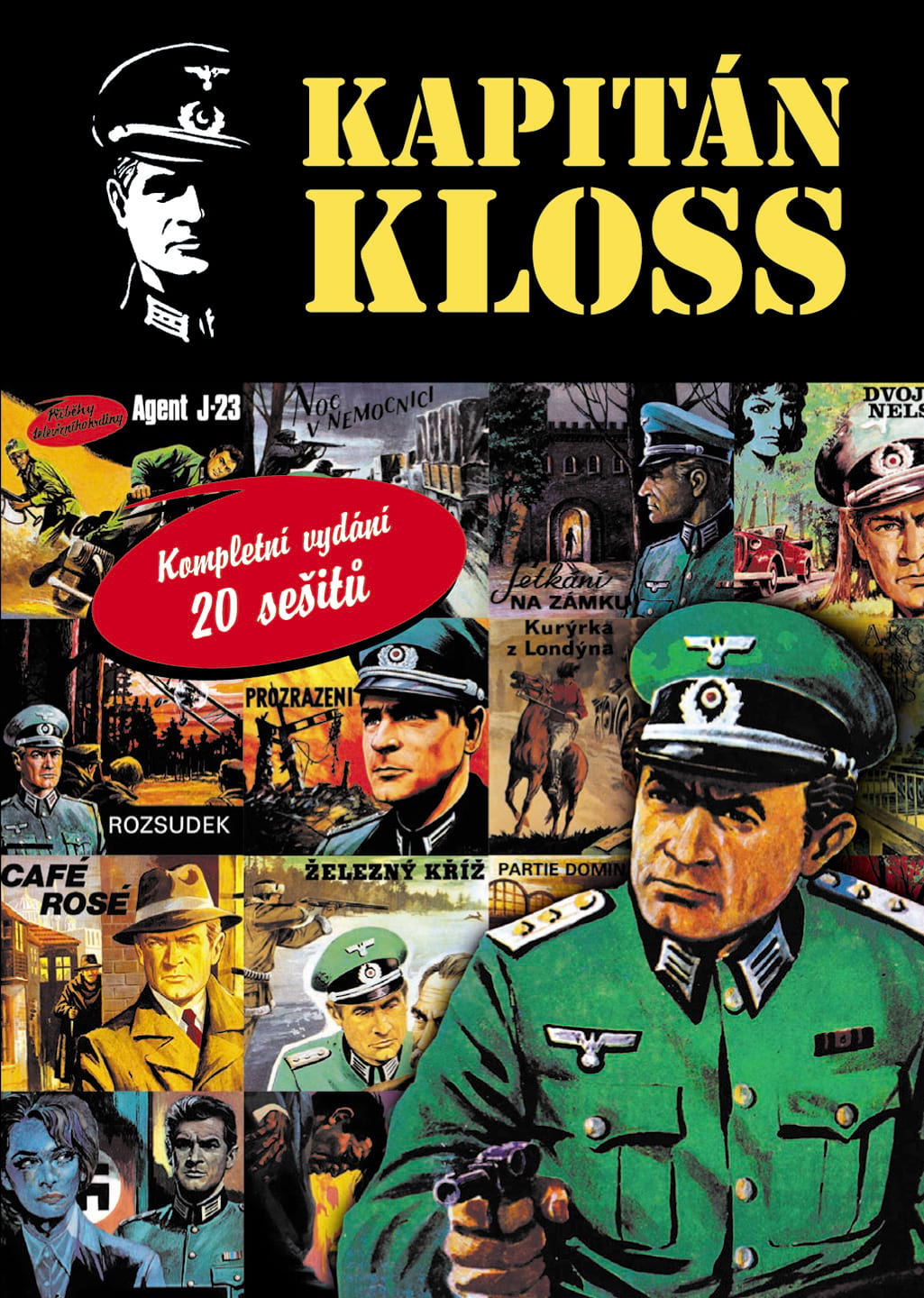 Kapitán Kloss (kompletní vydání 20 sešitů)