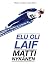 Elu oli laif : Matti Nykänen