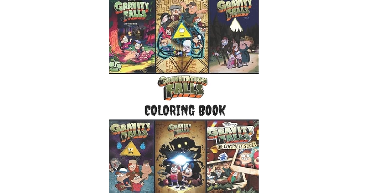 Gravity Falls Coloring Book Coloring Book For Kids and Adults with Fun