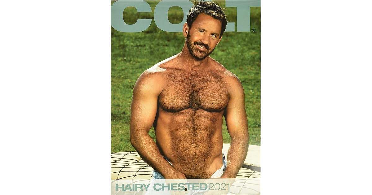 Hairy Chested Men 2021 Calendar By Colt Studio Group