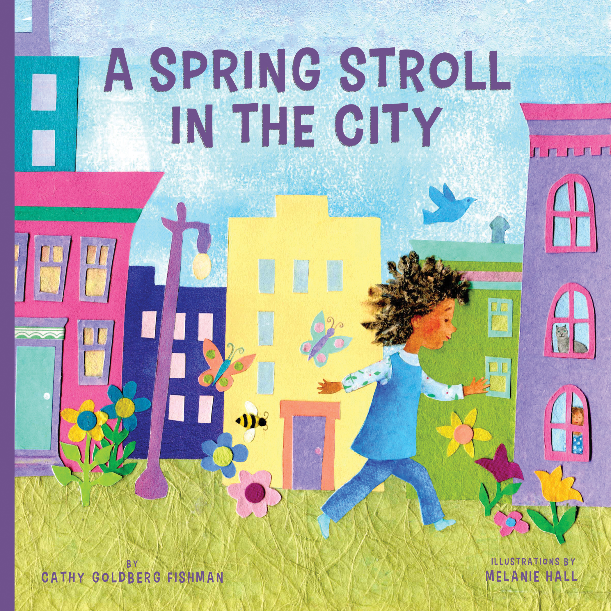 Spring Stroll in the City (Board Book)