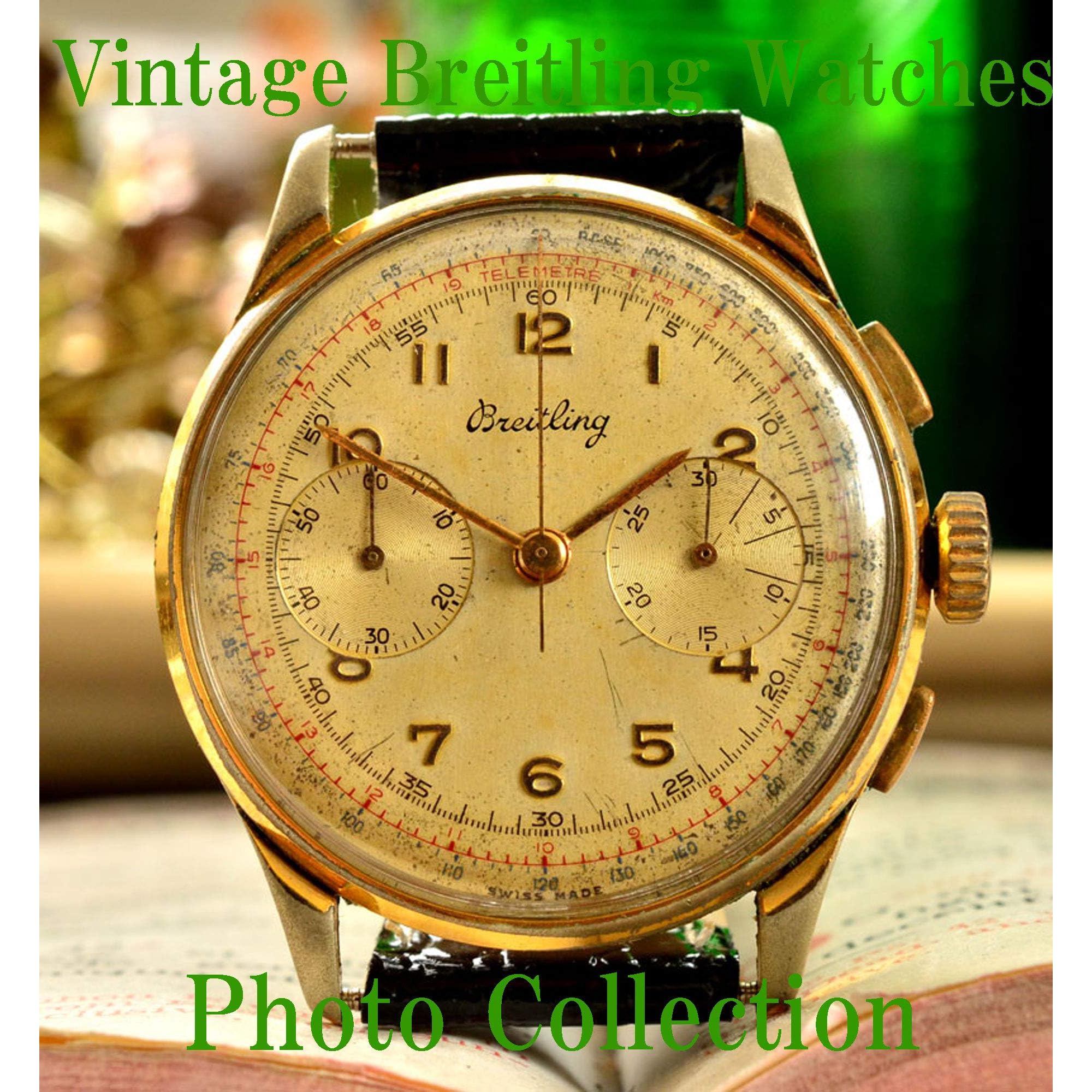 Breitling Vintage Antique Watches Photo Collection by Daisuke Tanaka
