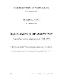 Nerovné partnerství. Československo-íranské vztahy 1918-1938