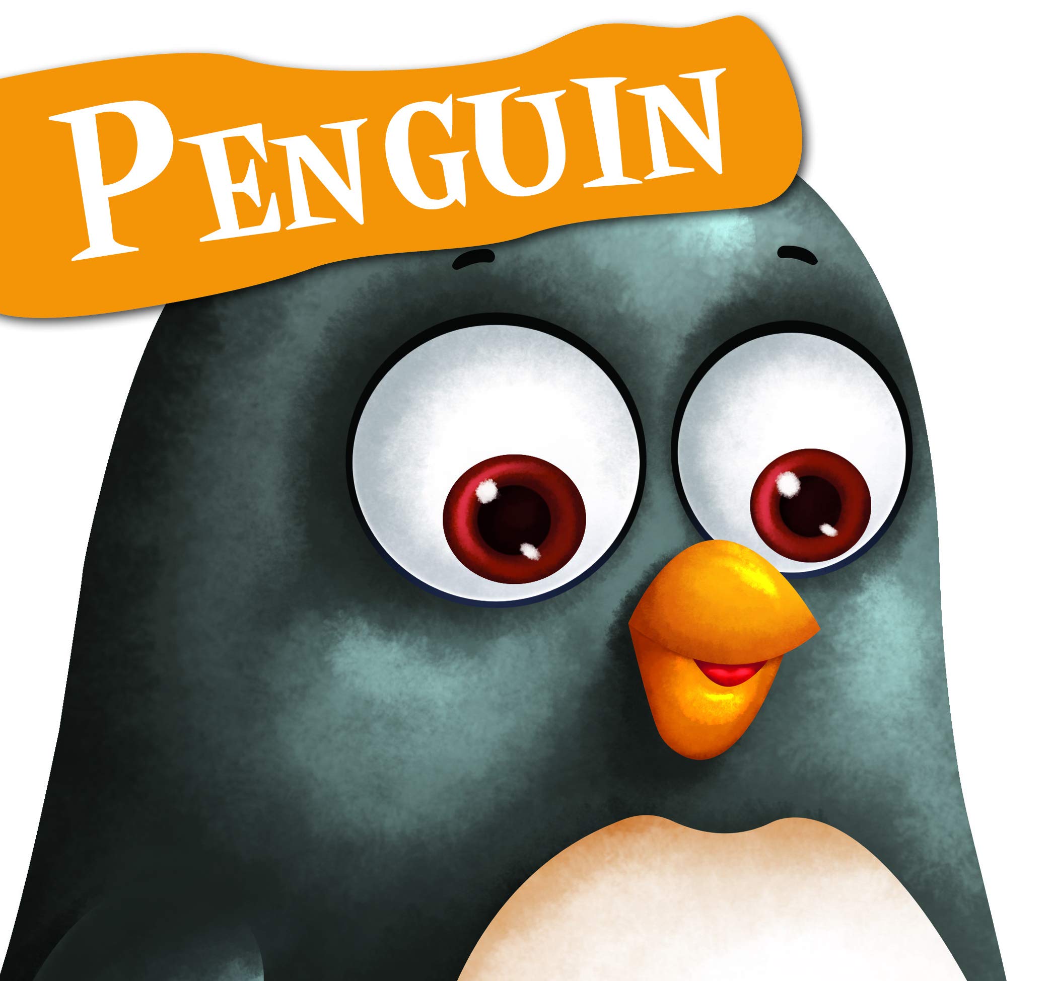 Penguin : Cutout Board Book (Kindle Edition)