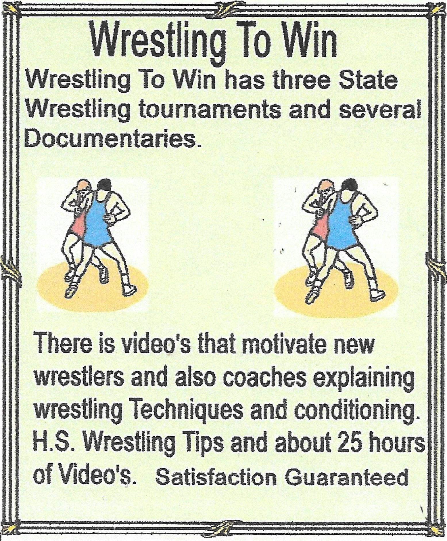 Winning at High School Wrestling. (Kindle Edition)