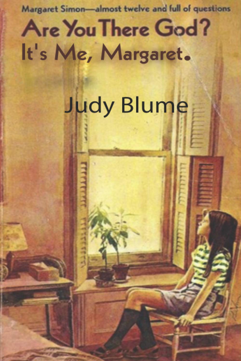 Are You There God? It's Me; Margaret: Lined Notebook 120 pages (Vintage Book Cover Series)