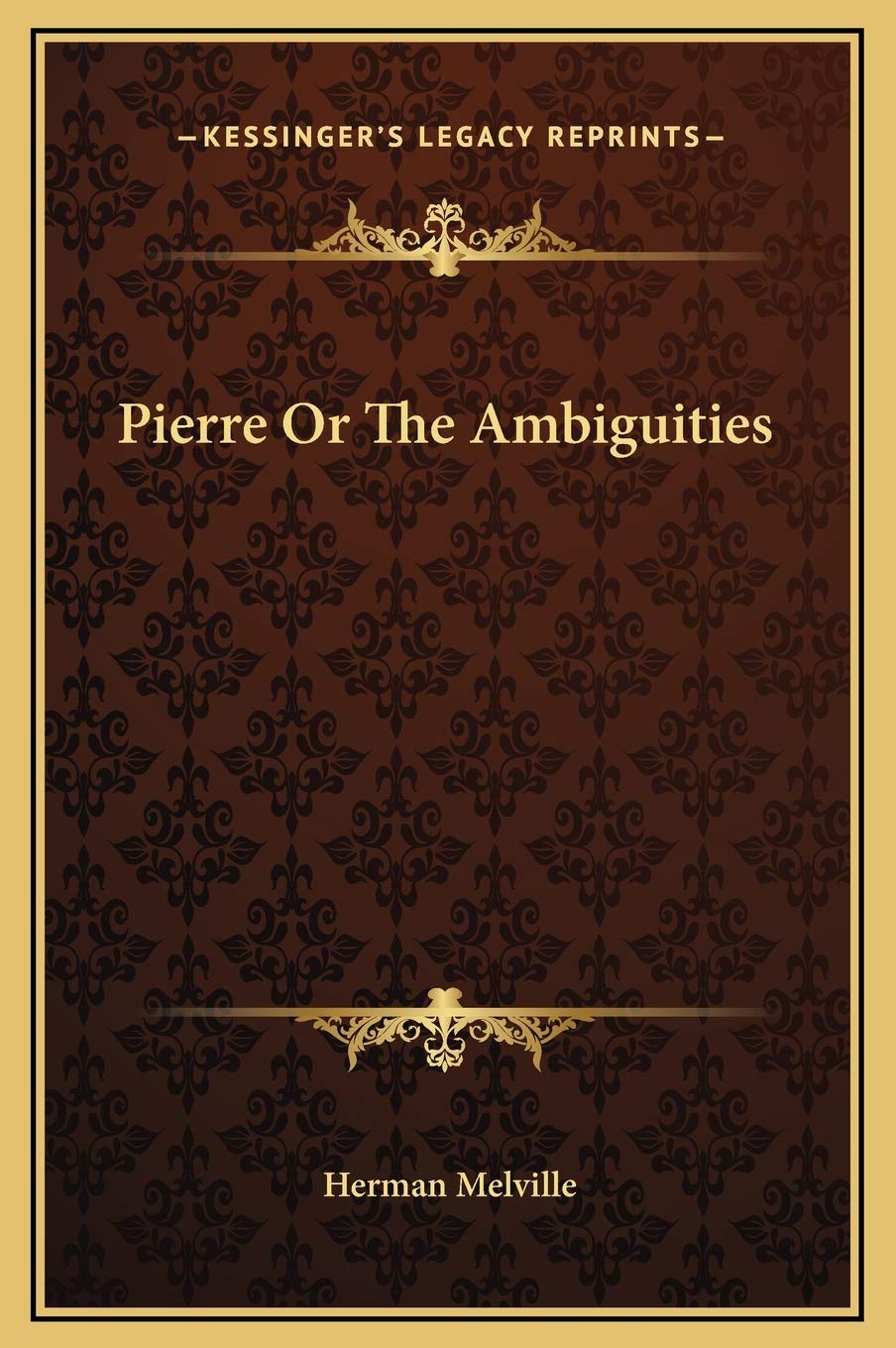 Pierre Or The Ambiguities