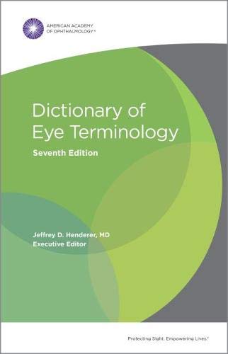 Dictionary of Eye Terminology, Seventh Edition (Spiral-bound)