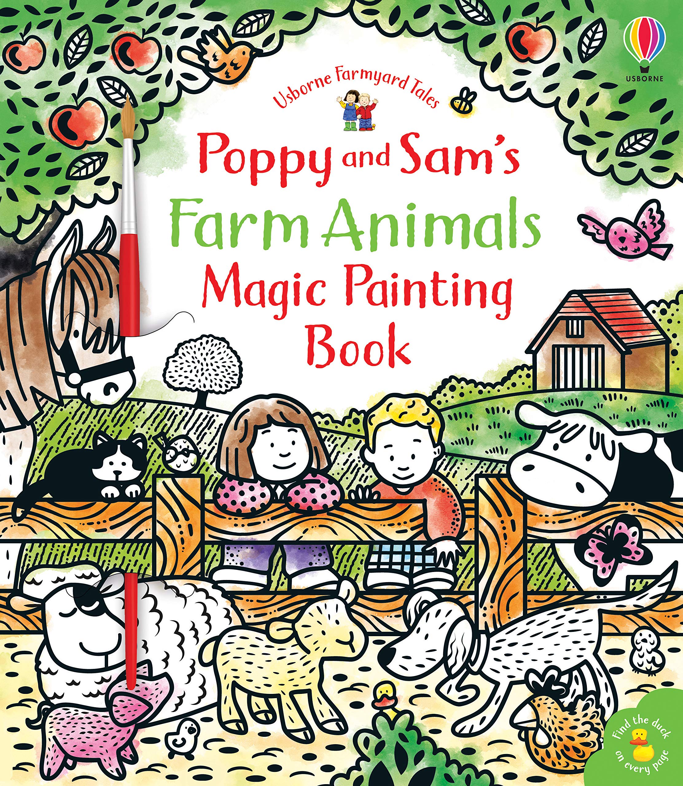 Poppy and Sam's Farm Animals Magic Painting Book (Farmyard Tales Poppy and Sam)
