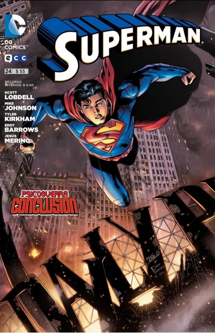 Superman, núm. 24: Psicoguerra - conclusión (Nuevo Universo DC: Superman, #24)