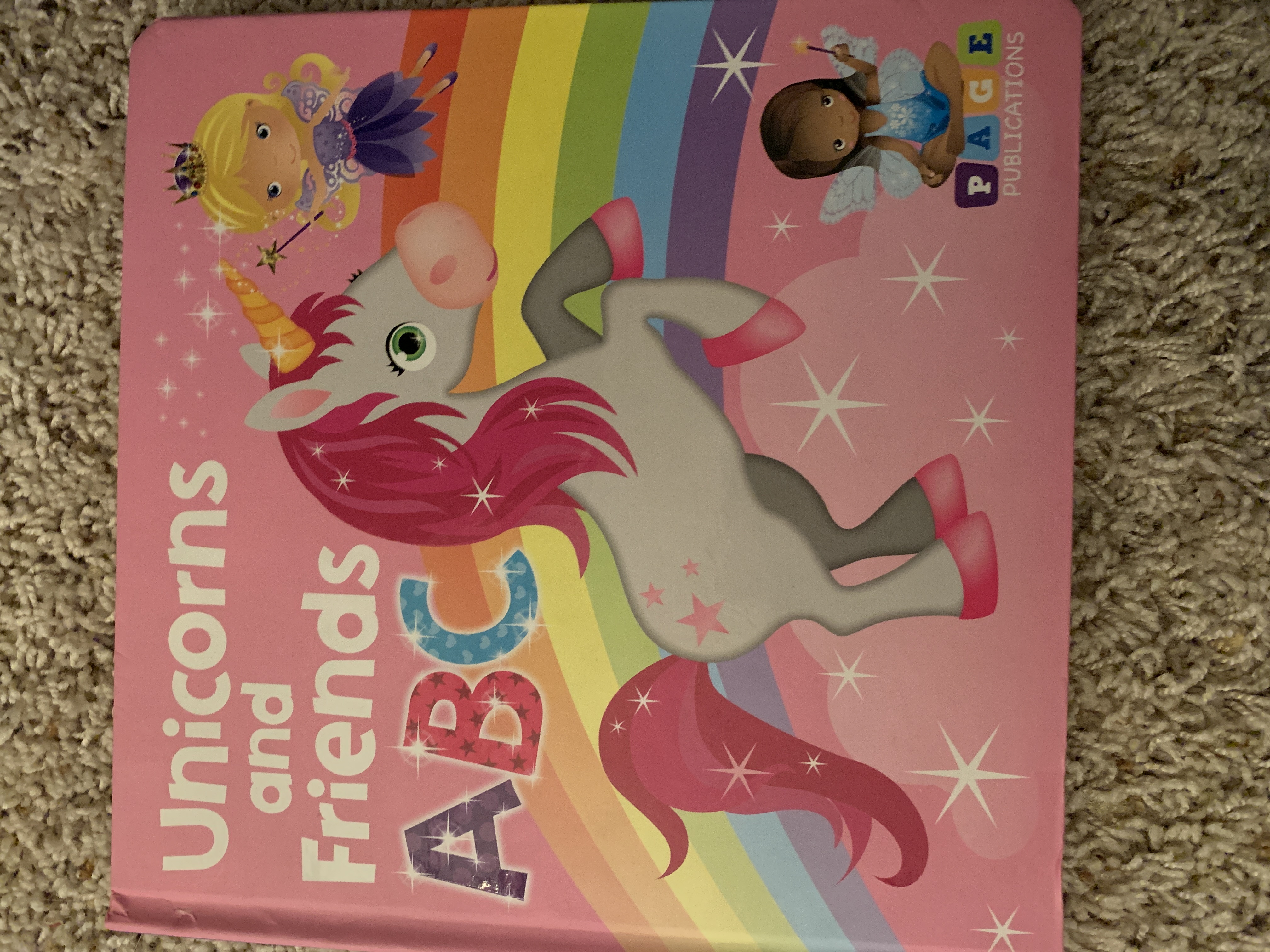 Unicorns and Friends ABC (Board Book)