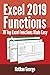 Excel 2019 Functions: 70 Top Excel Functions Made Easy (Excel 2019 Mastery)