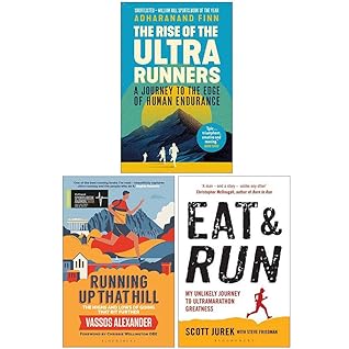 The Rise of the Ultra Runners, Running Up That Hill, Eat And Run 3 Books Collection Set
