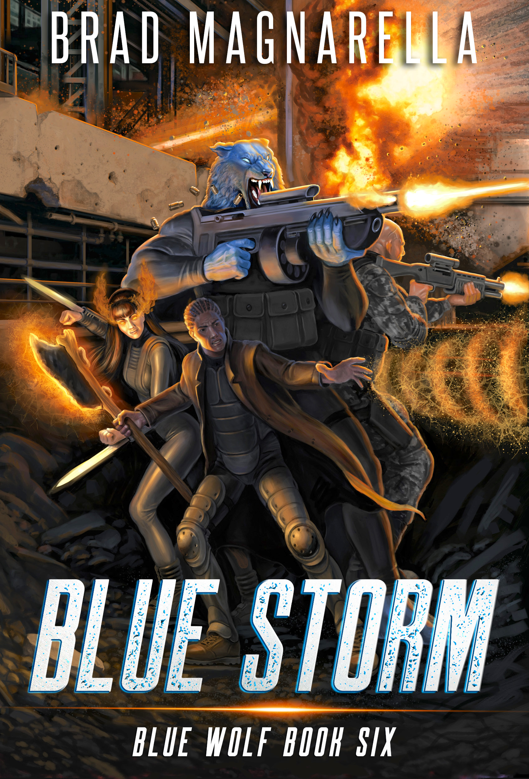 Blue Storm (Blue Wolf, #6)