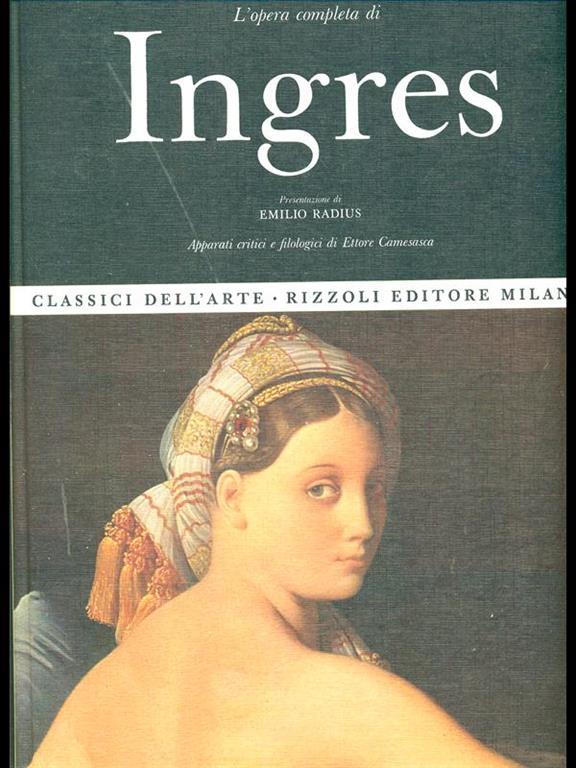 L’opera completa di Ingres