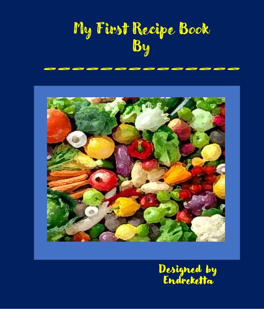 My First Recipe Book By__________