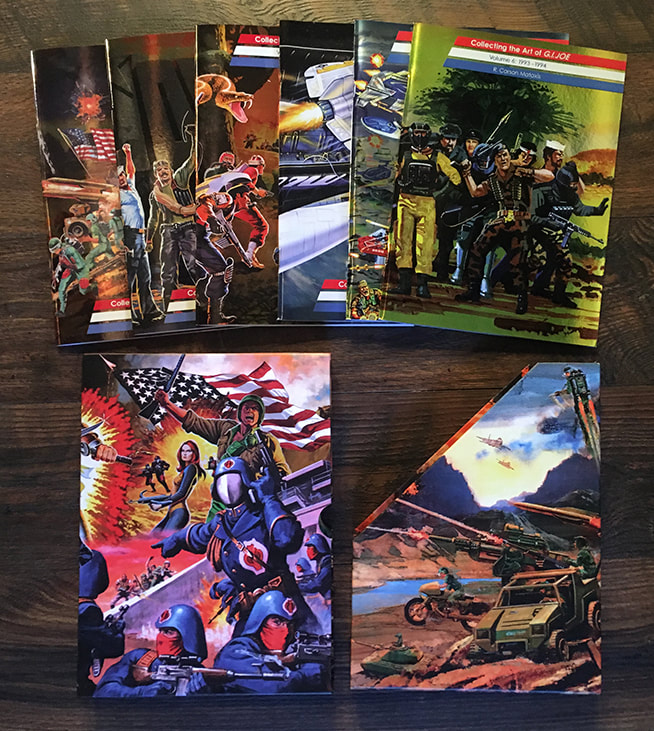 Collecting the Art of G.I.Joe (Volumes 1–6 1982–1994) Boxset