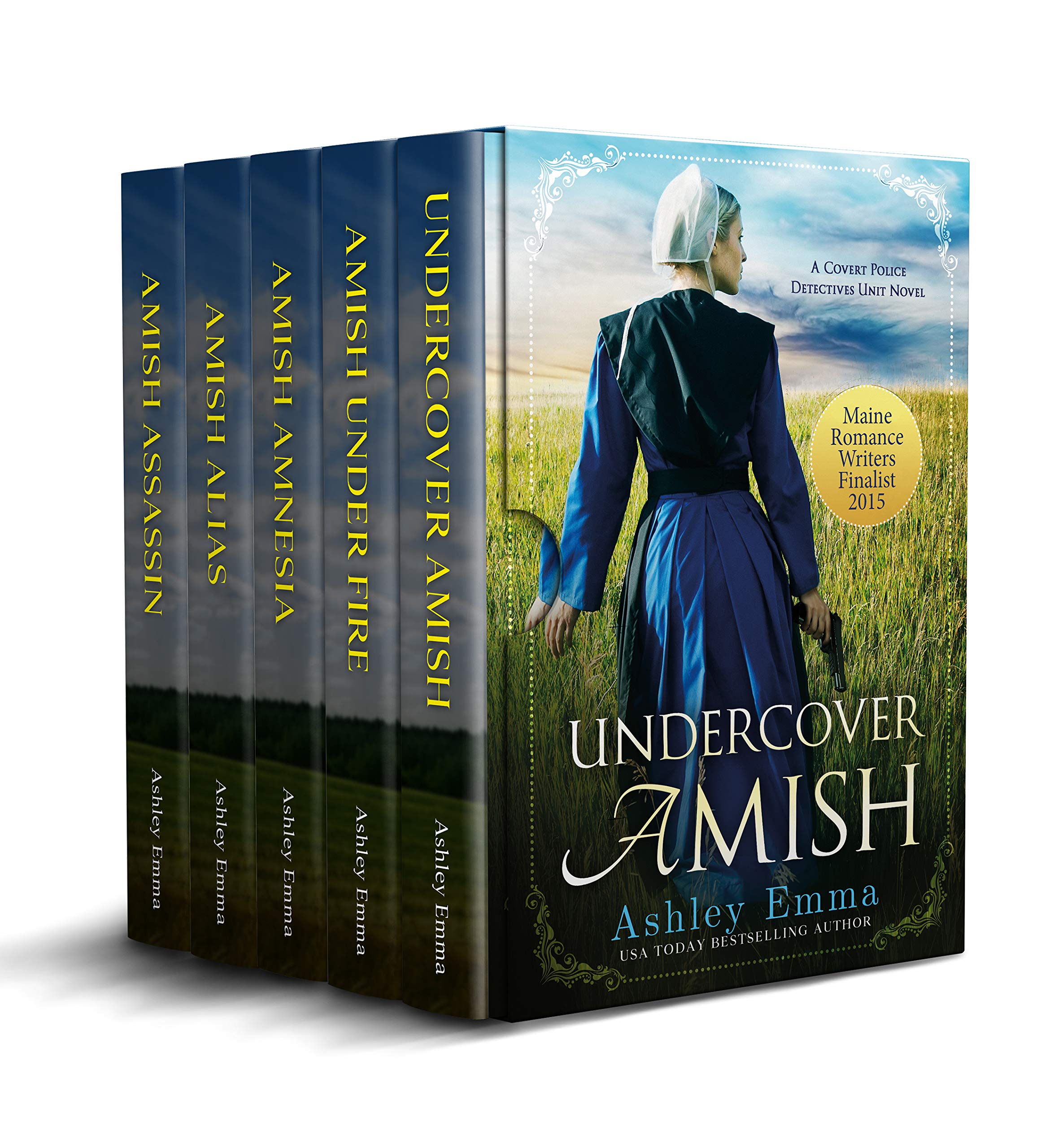 The Covert Police Detectives Unit Series Boxset: Undercover Amish / Amish Under Fire / Amish Amnesia / Amish Alias / Esther's Amish Secret / Amish Assassin / Amish Accident / Amish Identity (Kindle Edition)