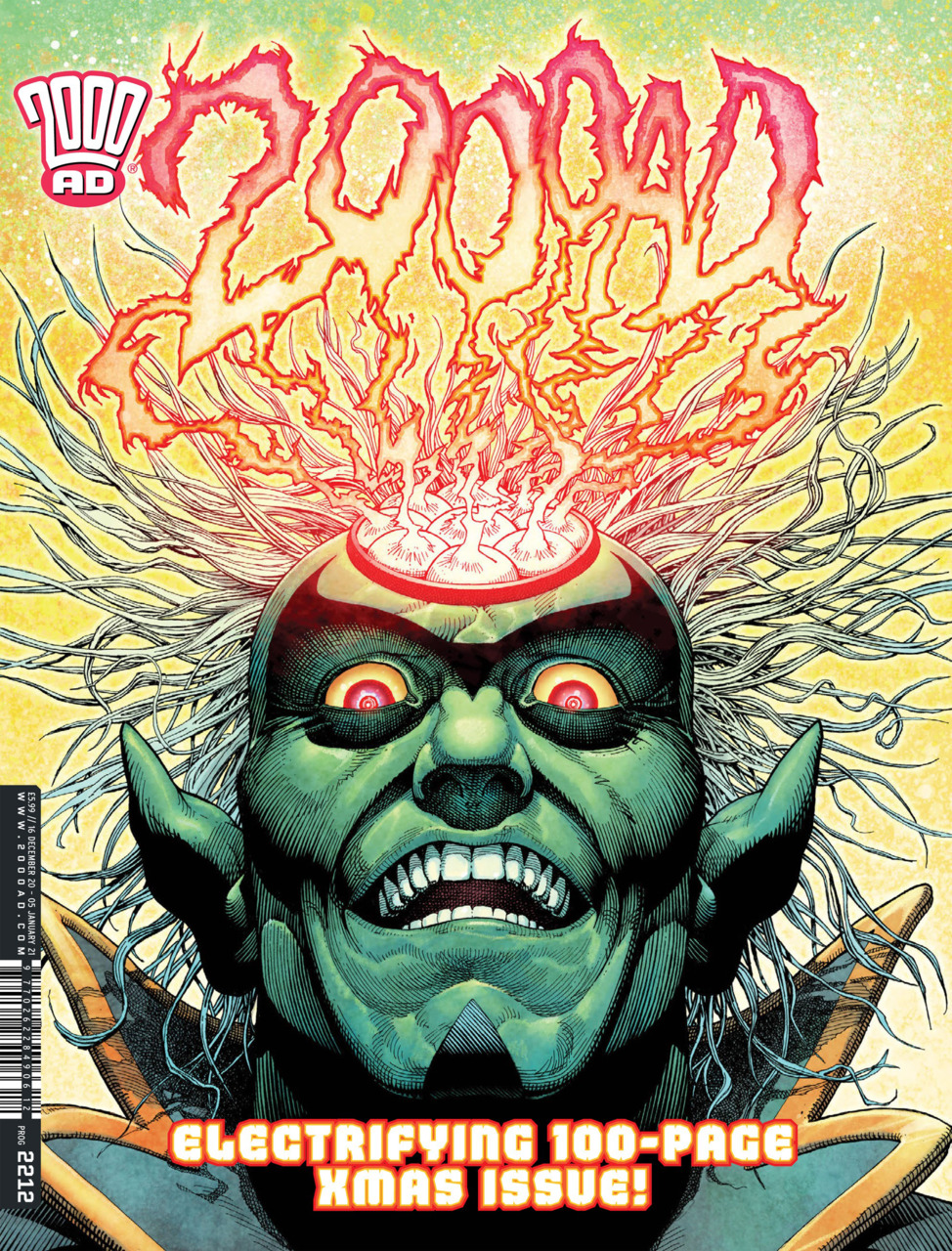 2000 AD Prog 2212 - ELECTRIFYING 100-PAGE XMAS ISSUE!