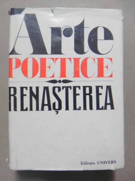 Arte poetice. Renașterea