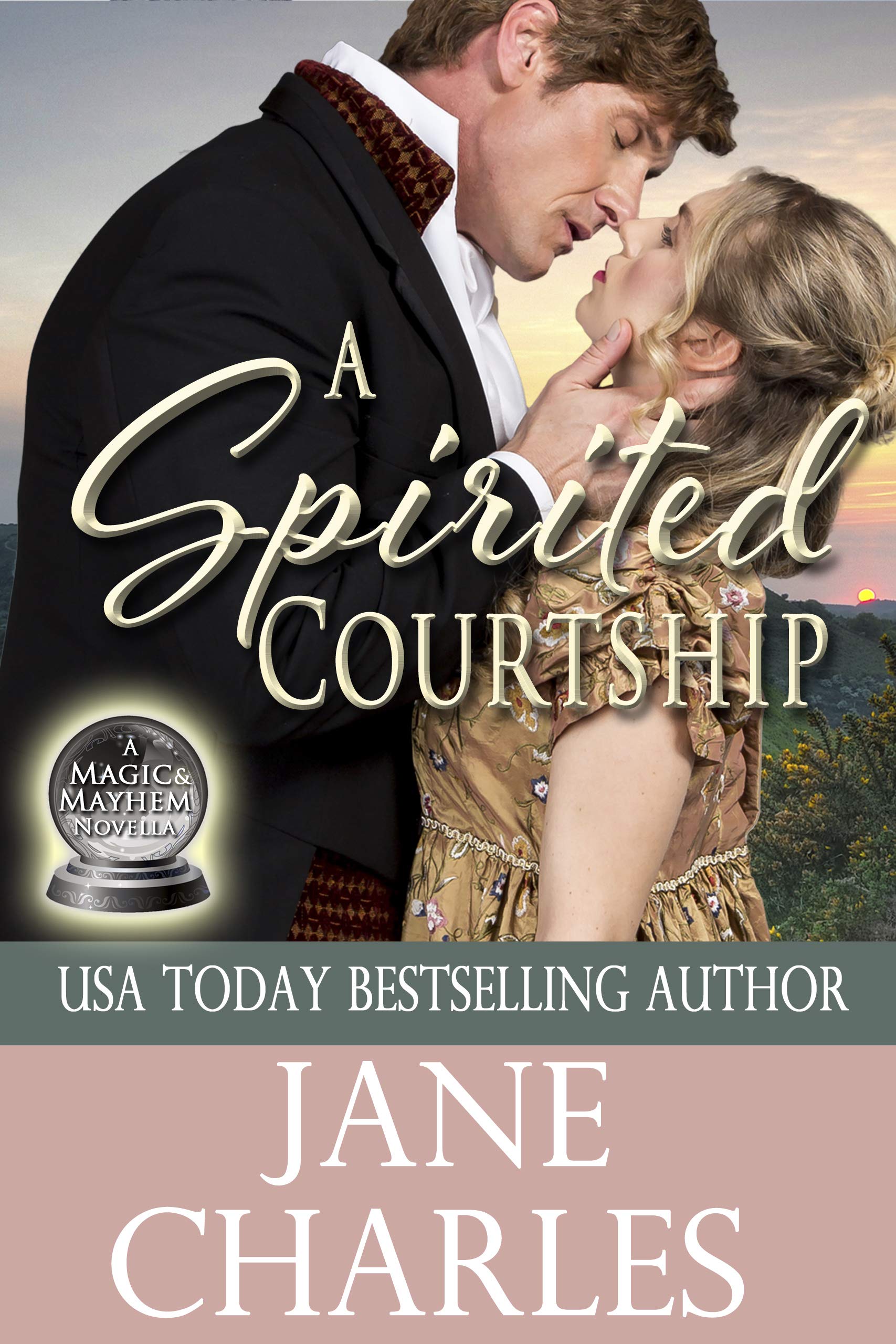 A Spirited Courtship (Magic and Mayhem #3)