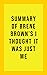 Summary of Brené Brown’s I Thought It Was Just Me