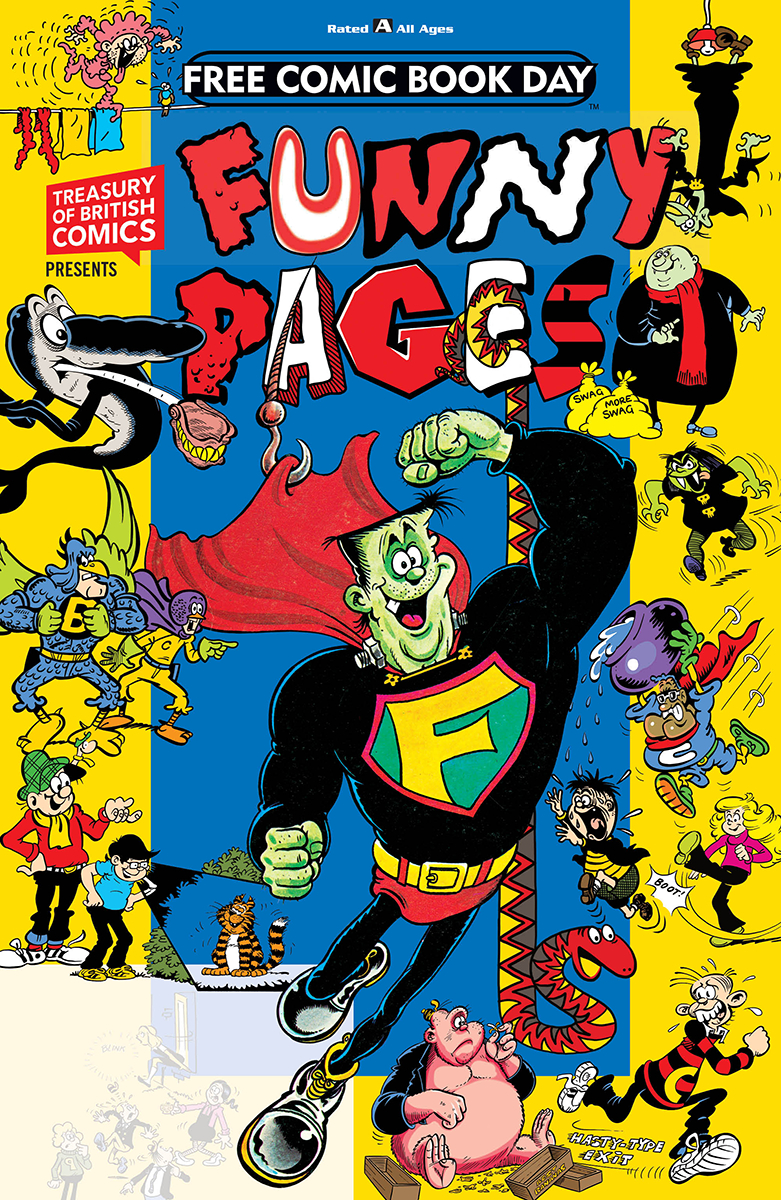 FCBD 2019: Treasury of British Comics presents Funny Pages