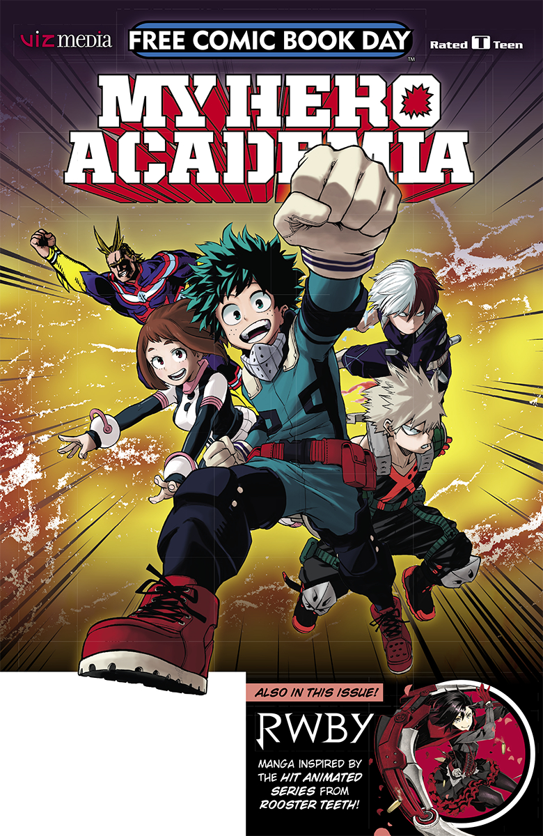 MY HERO ACADEMIA & RWBY FCBD 2018