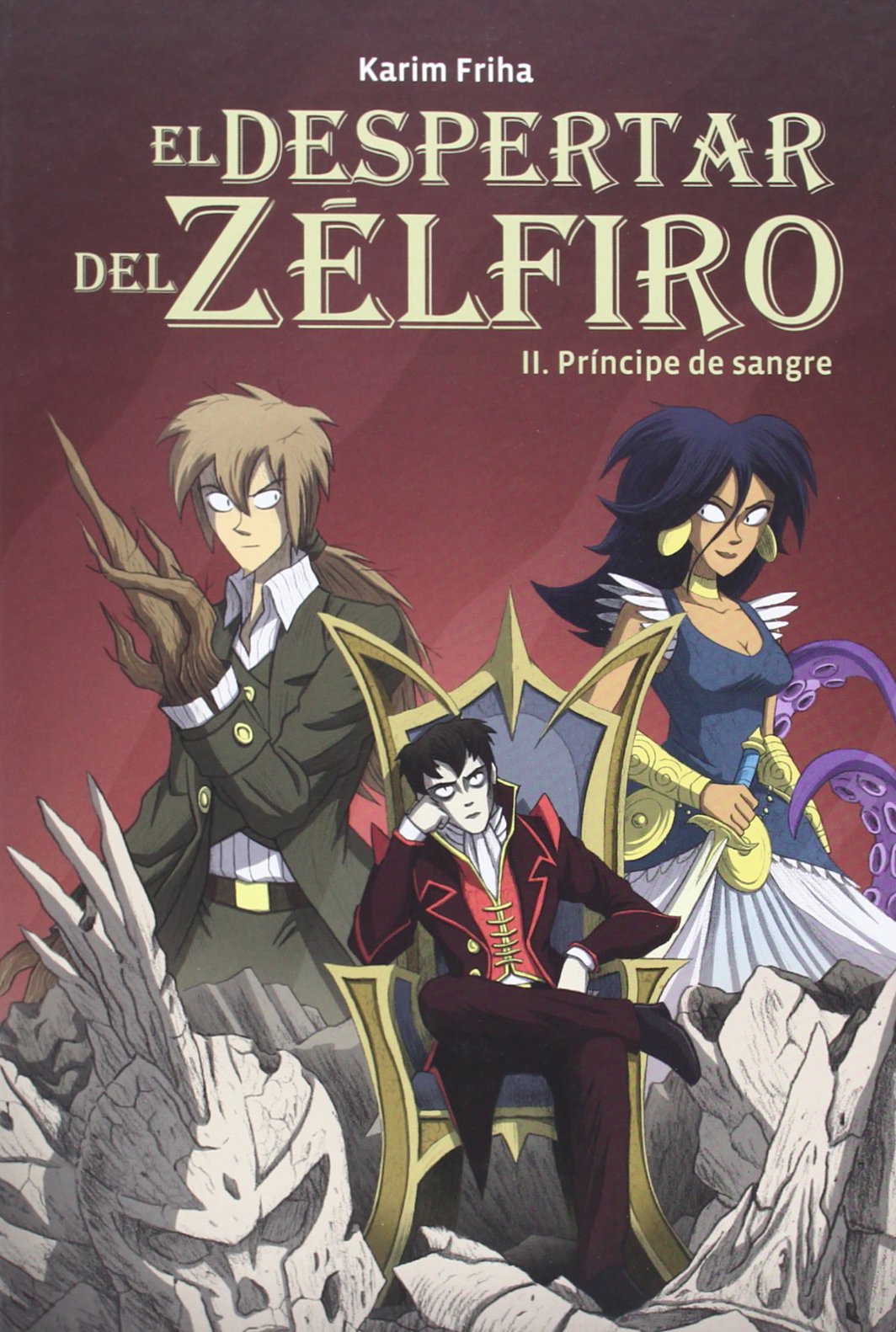 Portada de Príncipe de sangre, de Karim Friha
