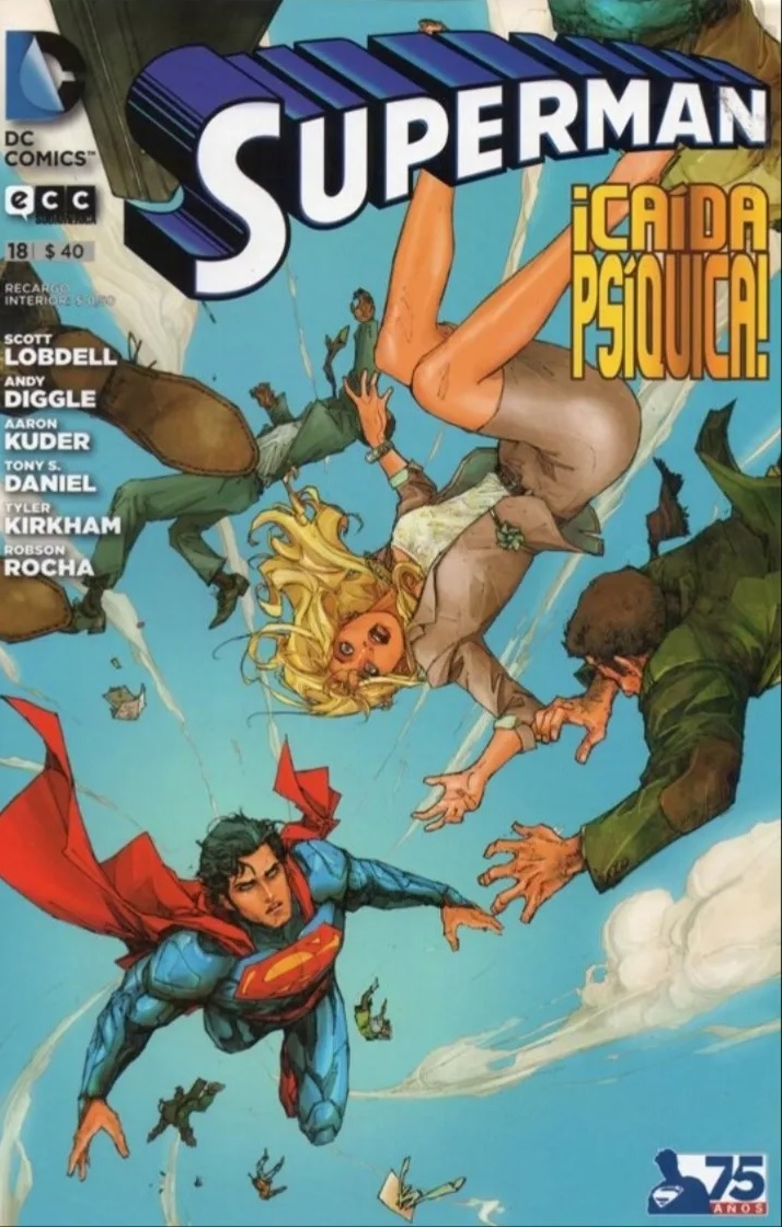 Superman, núm. 18: ¡Caída psíquica! (Nuevo Universo DC: Superman, #18)