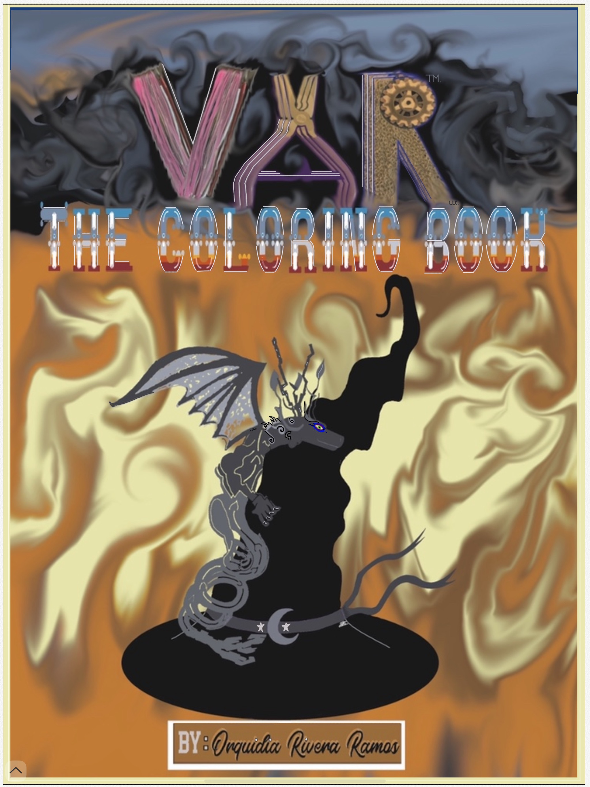 WHERE, The Coloring Book: The Characters of the book, WHERE!