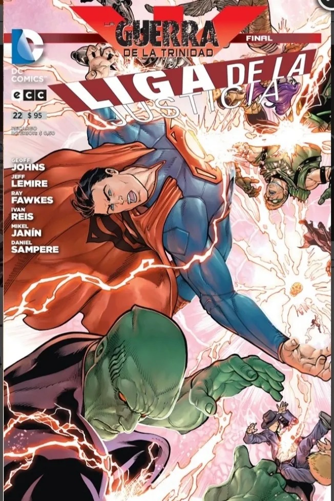 Liga de la Justicia núm. 22: Guerra de la Trinidad: Final (Liga de la Justicia: Nuevo Universo DC, #22)