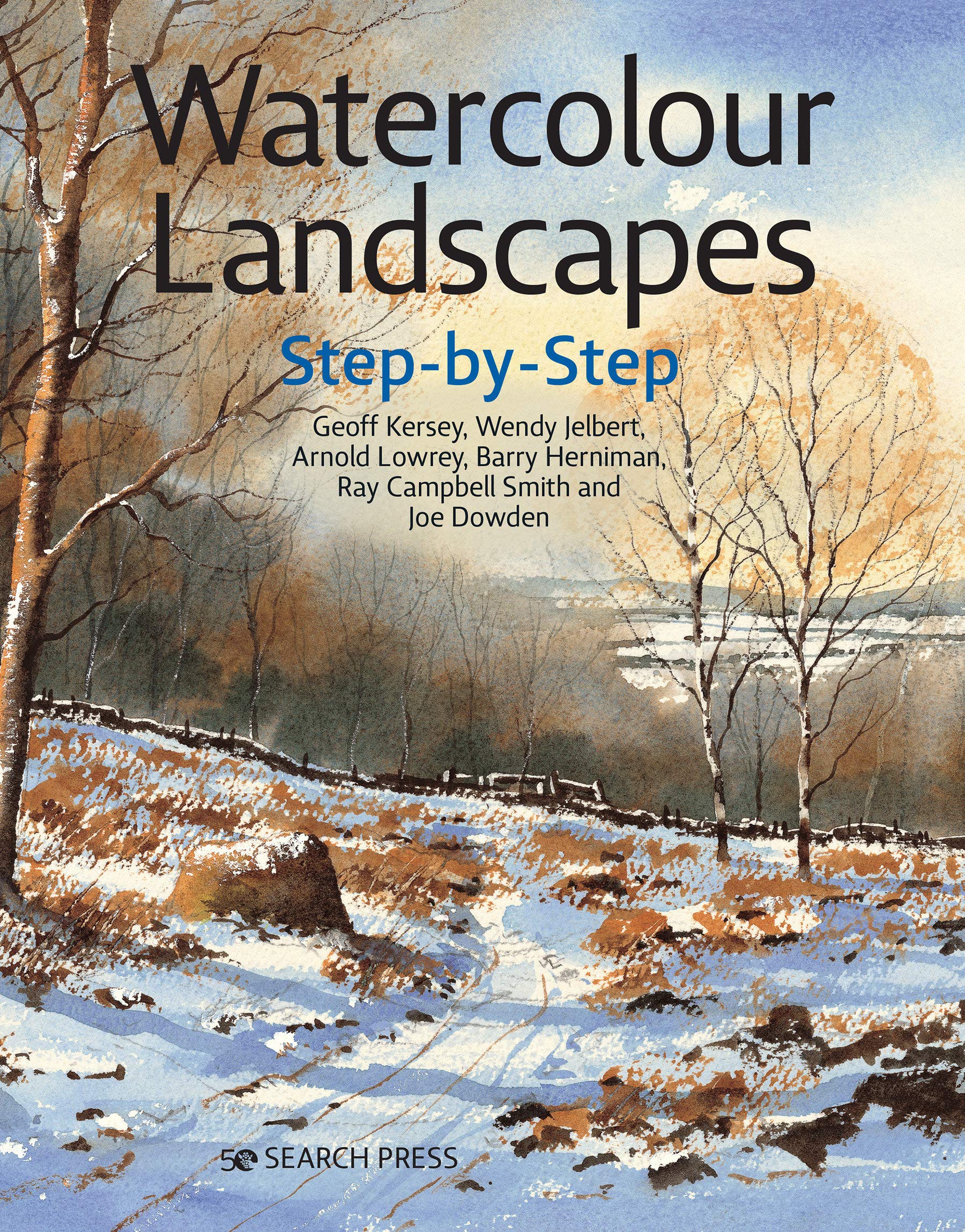 Watercolour Landscapes Step-by-Step (Step-by-Step Leisure Arts)
