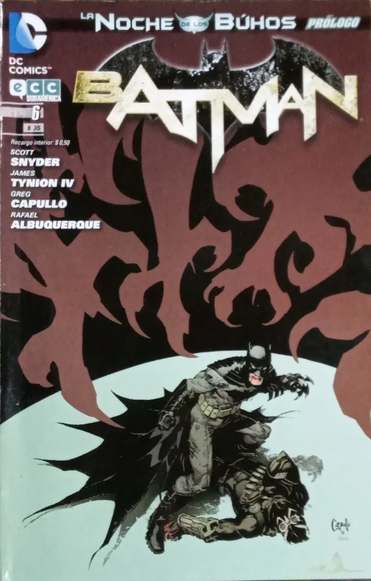 Batman, núm. 06: La noche de los Búhos - Prólogo (Nuevo Universo DC: Batman, #6)