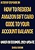 How to Redeem Amazon gift c...