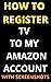 How To Register a TV to My Amazon Account by Zero Stress