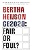 GE2020: Fair or Foul?