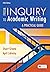 From Inquiry to Academic Writing: A Practical Guide