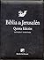 Biblia de Jerusalén: 5ª edición Manual totalmente revisada - Modelo con cremallera