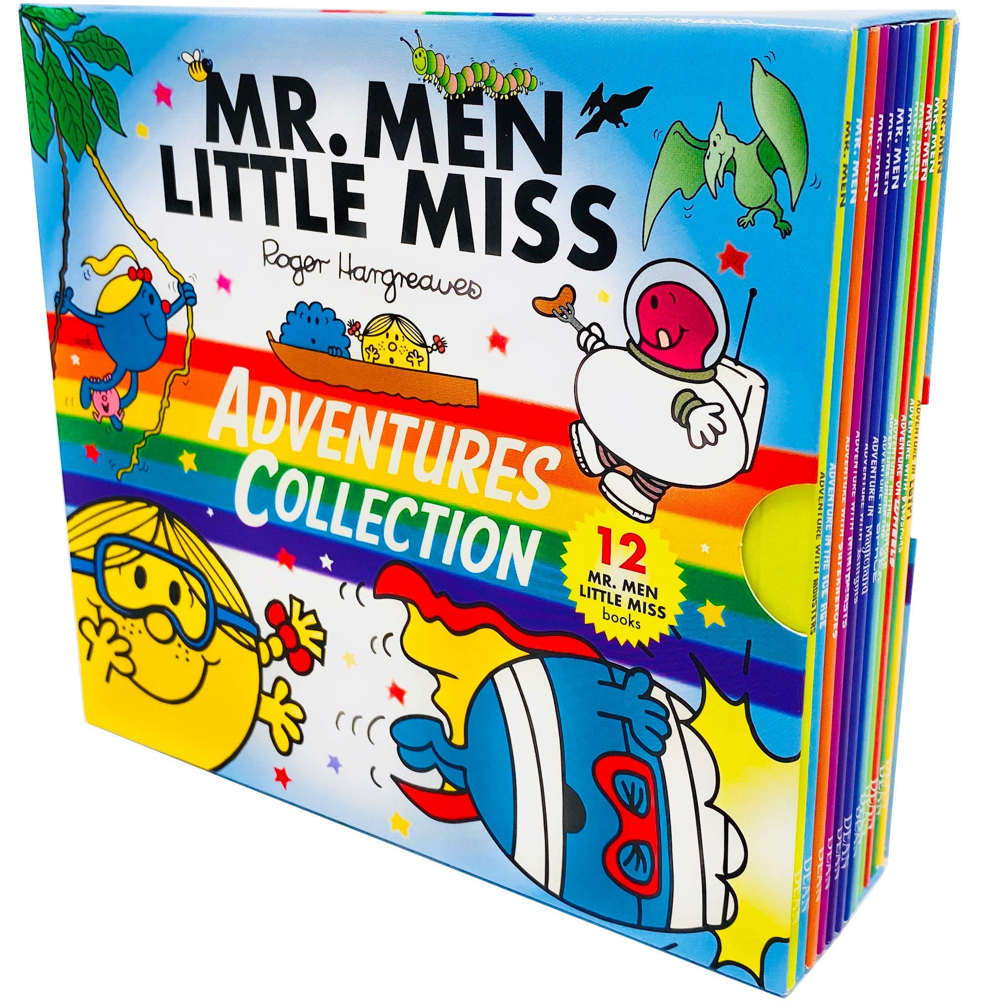 Mr. Men Little Miss Adventures Collection, 12 book boxset (Paperback)