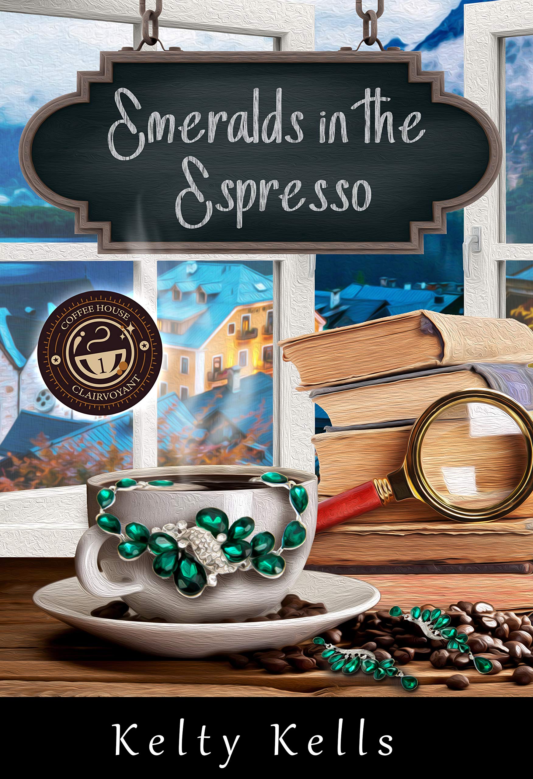 Emeralds in the Espresso: Coffee House Clairvoyant: Book 1 (Kindle Edition)