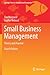 Small Business Management: ...