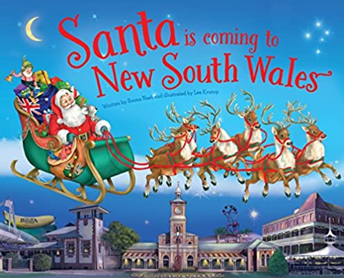 Santa is coming to New South Wales (Hardcover)
