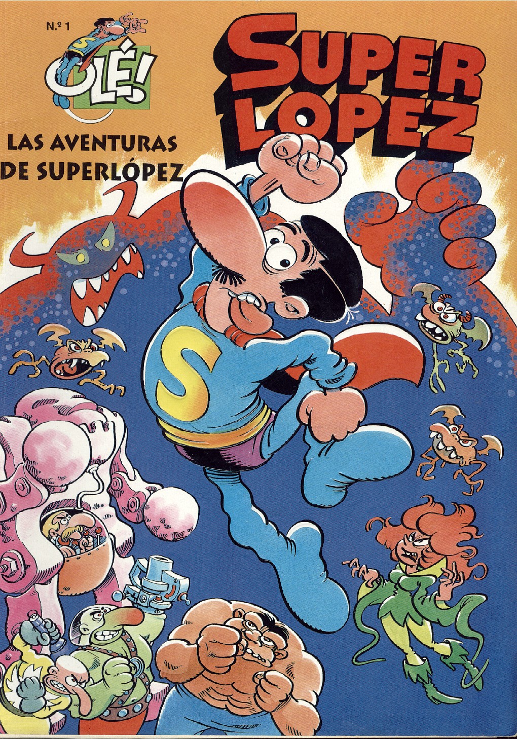 Portada de Súper López: aventuras de Súper López, de Jan