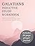 Galatians Inductive Study Workbook: Full book of Galatians with questions for inductive bible study, with prayer journaling