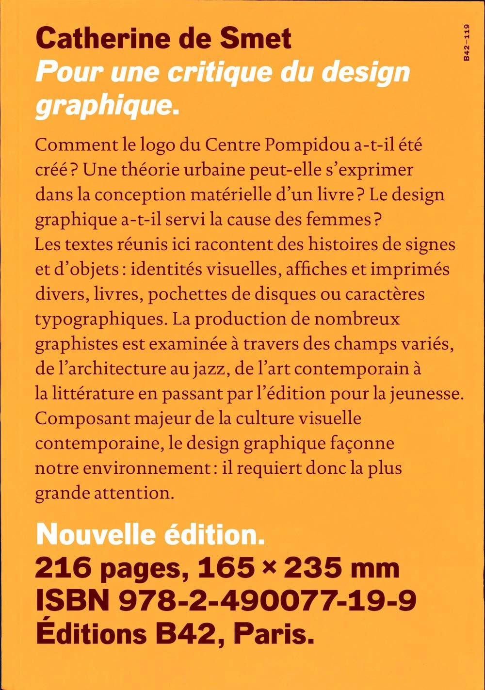 Pour une critique du design graphique: Dix-huit essais (Paperback)